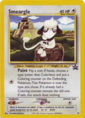 Smeargle 32 Non-Holo Black Star Promo - 2001 Pokemon League